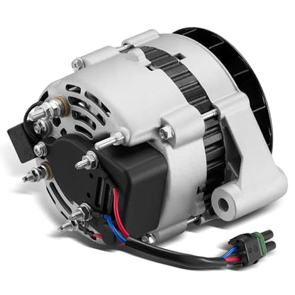 BDFHYK 55A High Output Alternator 12V 55A 1-Groove Pulley Counterclockwise