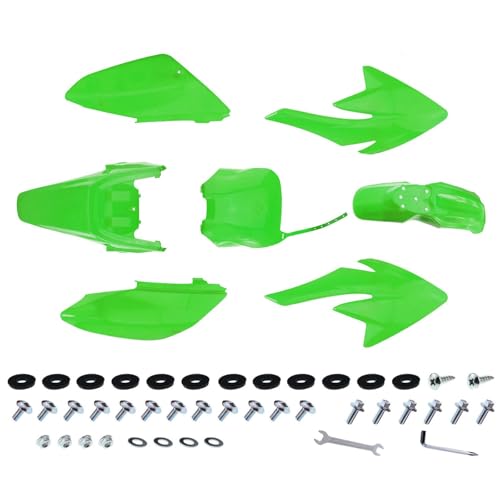 PRO BAT 7PCs Plastic Front And Rear Fenders Side Panels Tank Shrouds