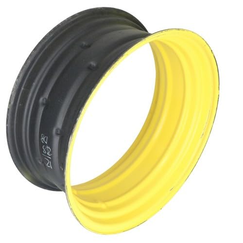 All States Double Bevel Rear Rim - 12" X 28" Yellow