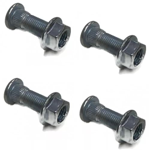 (4) Wheel Studs Bolts 3/8" and Nut 3/8"-24 for Polaris 1994 1995 300, 400L ATV