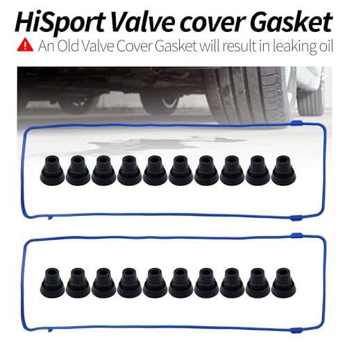 HiSport VS50377R Valve Cover Gasket Seal for 4.6L Engine - color: VS50377R