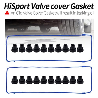 HiSport VS50377R Valve Cover Gasket Seal for 4.6L Engine - color: VS50377R