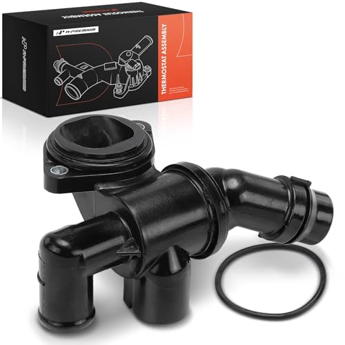 A-Premium Engine Coolant Thermostat Housing Assembly