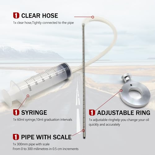 Motorcycle Fork Service Tool Kit, Fork Oil Level Tool, Fork Spring Compressor and Damper Rod Bleed Tool