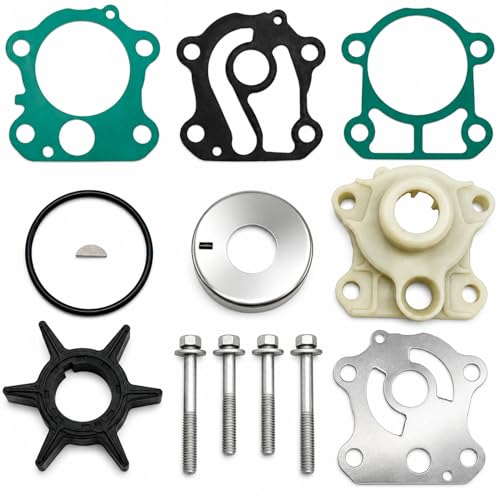 6H3-W0078-02 Outboard Water Pump Kit for Yamaha 40-70 HP Motor - size: 40 50 60 70 HP