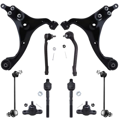 Detroit Axle - Front End 10pc Suspension Kit for 2009-2012 Hyundai Elantra - size: 10-3225/10PC
