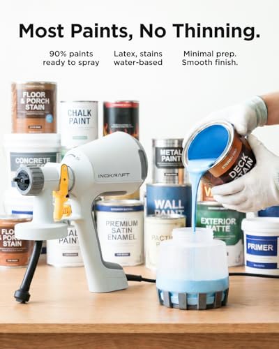 InoKraft Paint Sprayer, Bob Vila Awards HVLP Sprayer, 1200ml