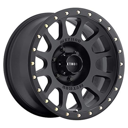 Method Race Wheels 305 NV Matte Black 16x8" 6x5.5", 0mm offset 4.5" Backspace, MR30568060500 - color: Matte Black, size: 16x8 inches, 6x5.5, 0/4.5"