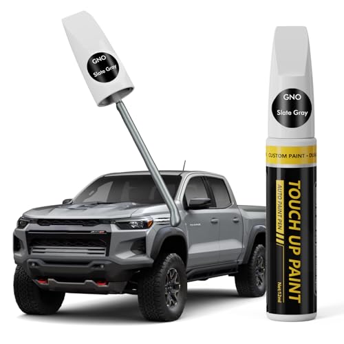(Slate Gray (GNO) Car Touch Up Paint for GMC - color: Slate Gray (GNO) for 2025 Sierra/2024 Sierra/2023 Sierra/2025 Sierra EV/2025 YUKON & YUKON XL/2024 YUKON & YUKON XL/2026 HUMMER EV PICKUP/2025 HUMMER EV PICKUP/2024 HUMMER EV PICKUP/2026 HUMMER EV/2025