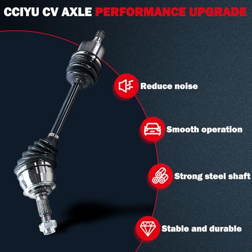 CCIYU Replacement CV Axle Shaft Compatible with 2002-2006 Mini Cooper