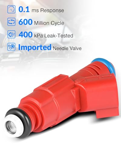 Fuel Injectors 4.0L 12 Holes For:-Jeep Wrangler 1999-2004 - size: 0280156161(6)