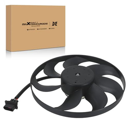 maXpeedingrods 345 MM Radiator Cooling Fan Driver Side for Volkswagen Beetle 1999-2006, 6QD959455 1C0959455 6N0959455L - size: 1C0959455