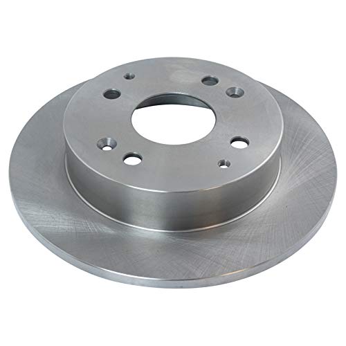TRQ Front and Rear Ceramic Brake Pad and Rotor Set - style: BKA11250