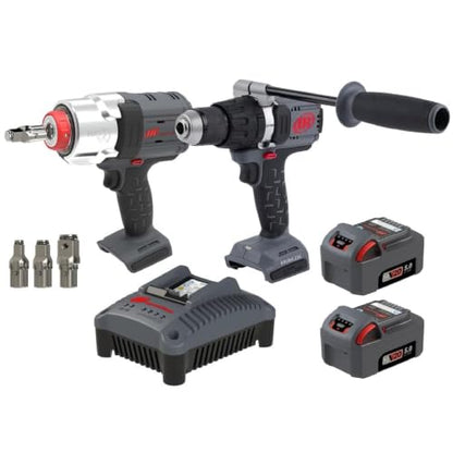 Ingersoll Rand IQV20-2DWDXS 20V Cordless Combo Tool Kit with Charger - style: D5241 and W7153 Combo Kit