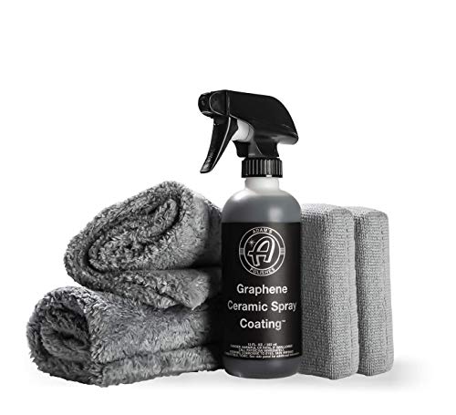 Adam's Polishes Graphene Ceramic Spray Coating - Sprayable Graphene Oxide Ceramic Coating for Cars, Boats, RV's & Motorcycle | Adds Extreme Gloss, Depth, Shine & Protection - style: Combo Kit
