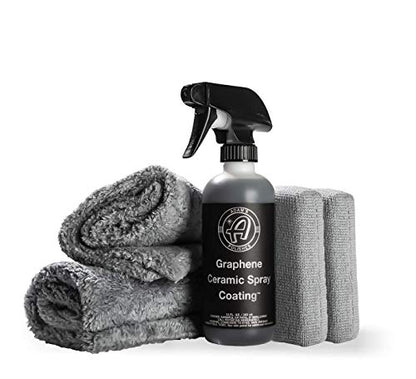 Adam's Polishes Graphene Ceramic Spray Coating - Sprayable Graphene Oxide Ceramic Coating for Cars, Boats, RV's & Motorcycle | Adds Extreme Gloss, Depth, Shine & Protection - style: Combo Kit