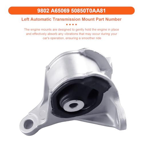 Engine Motor Mount Compatible with CR-V 2015-2016 L4 2.4L, Replacement for A65081 A65053 A65069 - size: CR-V 15-16 2.4L