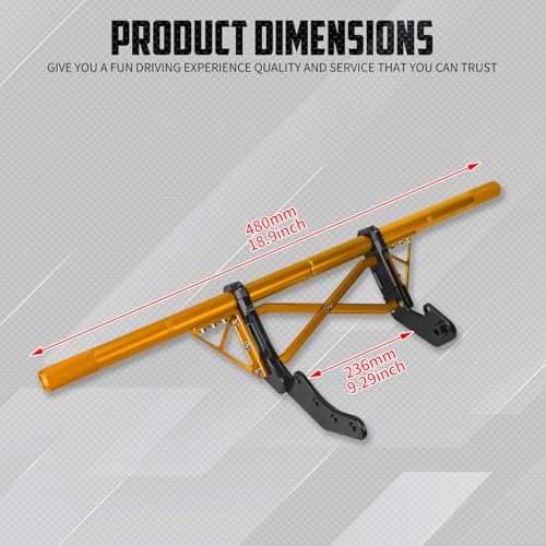 Engine Guard Crash Bar for Harley Softail 18-25 Yellow - color: Yellow