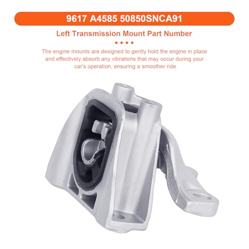 Engine Motor Mount Compatible with Honda Civic 2006-2011 L4 1.3L ,Replacement for A65019 A65029 A4585 - size: CR-V 06-11 L4 1.3L