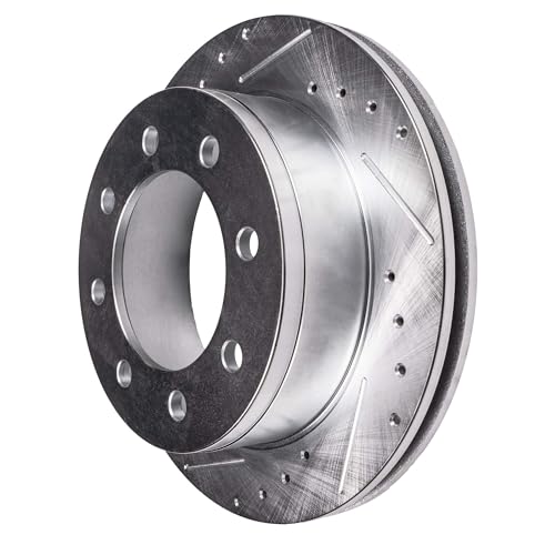 Detroit Axle - Rear Brake Kit for 2020-2024 Chevy Silverado 2500 3500 HD - size: 6PR56030/KIT