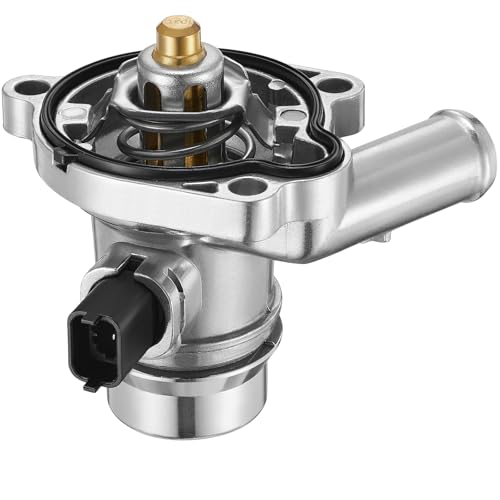 BDFHYK 902-808 Upgrade Aluminium Coolant Thermostat Housing Assembly Compatible with Buick 2013-2021 Encore; Compatible with Chevy 2012-2020 Sonic, 2011-2015 Cruze 1.4L Replace 25200455 55565336