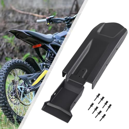 Rear Fender Inner Plate for Sur Ron Rear Mudguard Fender Base Protective Mud Guards Protector for Surron Sur-Ron Seyway X/S Light Bee Electric Dirt Bike Plastic Black - style: Rear Fender Inner Plate