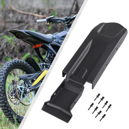 Rear Fender Inner Plate for Sur Ron Rear Mudguard Fender Base Protective Mud Guards Protector for Surron Sur-Ron Seyway X/S Light Bee Electric Dirt Bike Plastic Black - style: Rear Fender Inner Plate