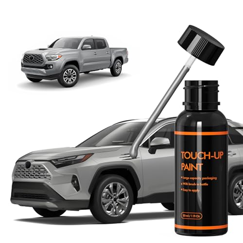 1D6 Silver Sky Metallic Touch Up Paint Compatible with Toyota Car - color: Silver Sky Metallic (1D6)