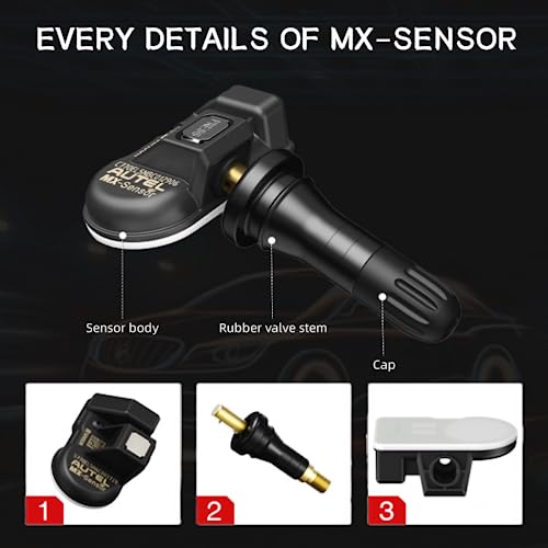 Autel TPMS Sensors 2in1 MX-Sensor 315Mhz/433Mhz Tire Pressure Sensor