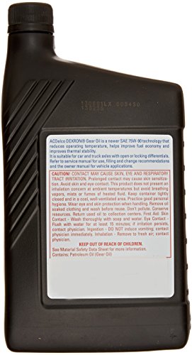 Genuine GM 88863089 DEXRON Gear Fluid - 1 Quart