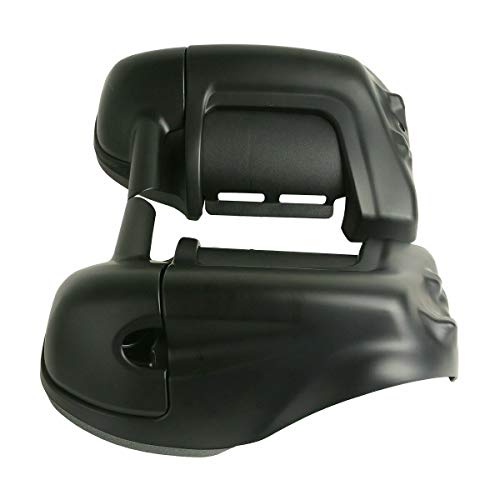 TCT-MOTORPARTS Matte Black Lower Vented Leg Fairings Cap Glove Box Fit For Harley Touring Road Street Electra Glide Road King Tour Electra Glide Ultra Classic FLHTC1983-2013 - color: Matte Black