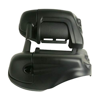 TCT-MOTORPARTS Matte Black Lower Vented Leg Fairings Cap Glove Box Fit For Harley Touring Road Street Electra Glide Road King Tour Electra Glide Ultra Classic FLHTC1983-2013 - color: Matte Black