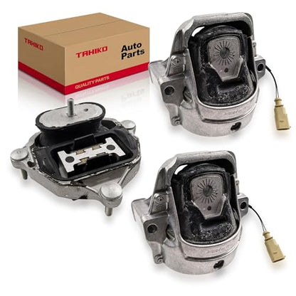 3PC Engine Motor & Transmission Mount Kit Compatible with 2010-2018 for Audi A5 A4 allroad Quattro 2.0L/ Q5 2.0L 3.0L / RS5 4.2L / SQ5 3.0L / Porsche 2.0L Replace A6991HY A4922 - size: 2010-2018 RS5, Q5, A4 A5 Quattro, Allroad, SQ5