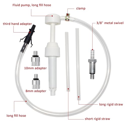 Lower Unit Gear Oil Pump for Standard Quart Bottles, 10cc Per Pump Stroke