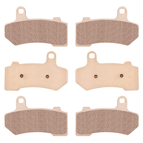 Youxmoto Sintered Brake Pads Fit For HARLEY FLHR Road King 2008-2022/ for Road Glide/for Ultra Classic Electra Glide, Front Rear Brake Pads Fit For HARLEY FLHX Street Glide FLHXS, FITS 42850-06A
