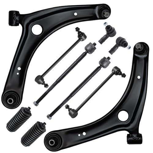 Detroit Axle - 10pc Front End Kit for 2007-2017 Mitsubishi Outlander - size: 10CS48086/10PC