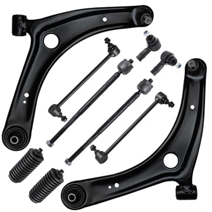 Detroit Axle - 10pc Front End Kit for 2007-2017 Mitsubishi Outlander - size: 10CS48086/10PC
