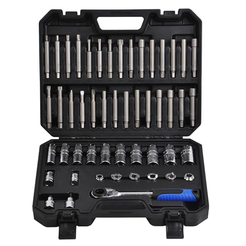 50PCS Shock Absorber Strut Nut Socket Set for Strut mounts, Shock Absorbers and Struts