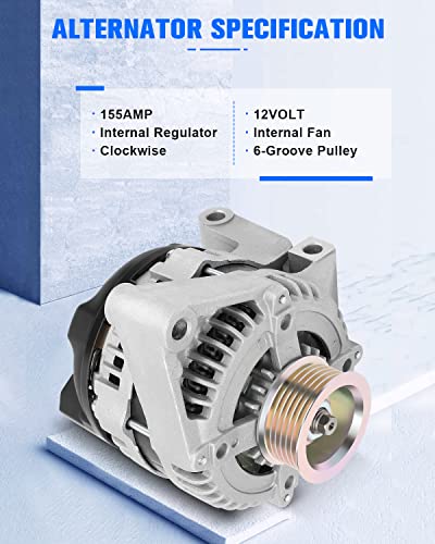 New Alternator Compatible with Chevrolet,for Pontiac for 11156 - size: 11156
