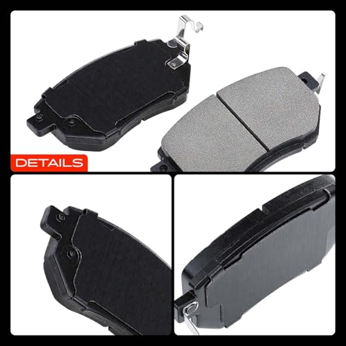 A-Premium Front and Rear Ceramic Brake Pad