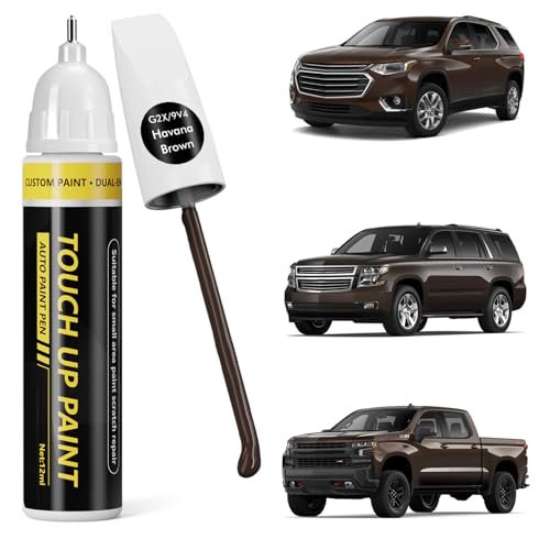 (Havana Brown (G2X/9V4) Car Touch Up Paint for GMC - color: Havana Brown (G2X/9V4) for 2025 Sierra/2024 Sierra/2023 Sierra/2025 Sierra EV/2025 YUKON & YUKON XL/2024 YUKON & YUKON XL/2026 HUMMER EV PICKUP/2025 HUMMER EV PICKUP/2024 HUMMER EV PICKUP/2026 HU