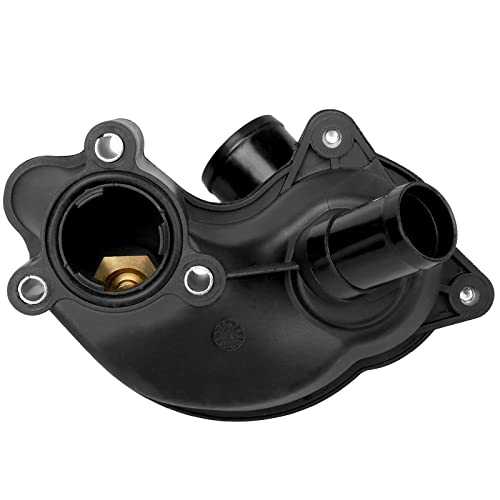 IRONTEK 902-204 Engine Coolant Thermostat Housing with 2 Sensors - size: 902-204