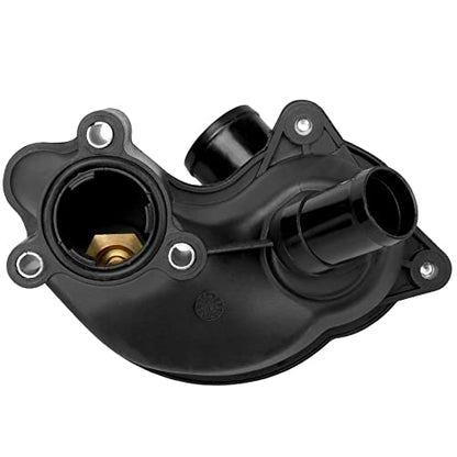 IRONTEK 902-204 Engine Coolant Thermostat Housing with 2 Sensors - size: 902-204