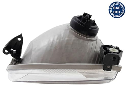 APA Replacement for Headlamps 2000 2001 2002 2003 2004 Tundra (Double Cab Model ONLY) 2001 2002 2003 2004 Sequoia Driver Left Side 811500C020 TO2502144 - color: 2001-2004 Sequoia Driver Side
