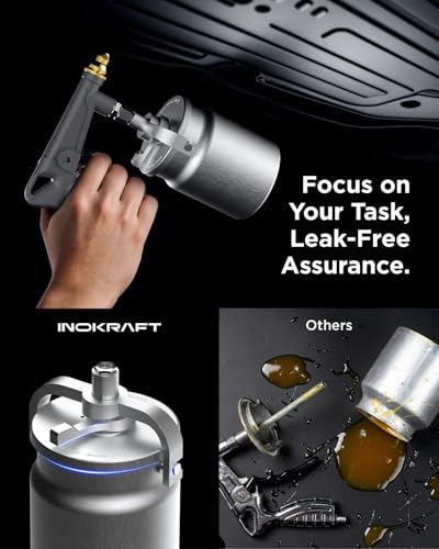 InoKraft Undercoating Spray Gun Kit with Suction Feed Cup - size: Spray Cup Model