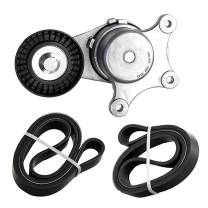Serpentine Drive Belt Tensioner Kit For Ford Edge 07-11 Explorer 11 Fusion - size: Ford Edge, Fusion, Mazda 6, Cx-9 (07-15)