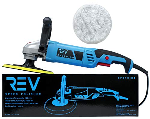 VViViD REV Buffer & Polisher (7 Inch - 3800 RPM) - size: 7 Inch - 3800 RPM