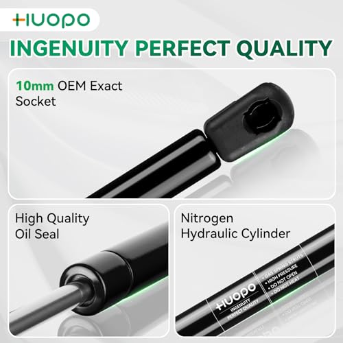 HUOPO SE263P120 26 inch 120lb Gas Struts for Tonneau Cover, 2 Pack