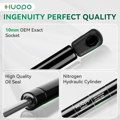 HUOPO SE263P120 26 inch 120lb Gas Struts for Tonneau Cover, 2 Pack