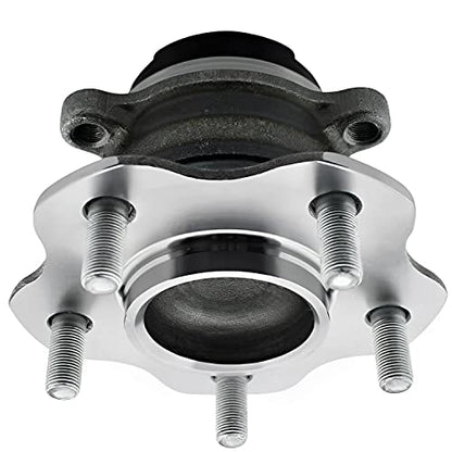 Detroit Axle - FWD 4pc Wheel Bearing Hubs for Nissan Rogue - size: 4W42498/Kit